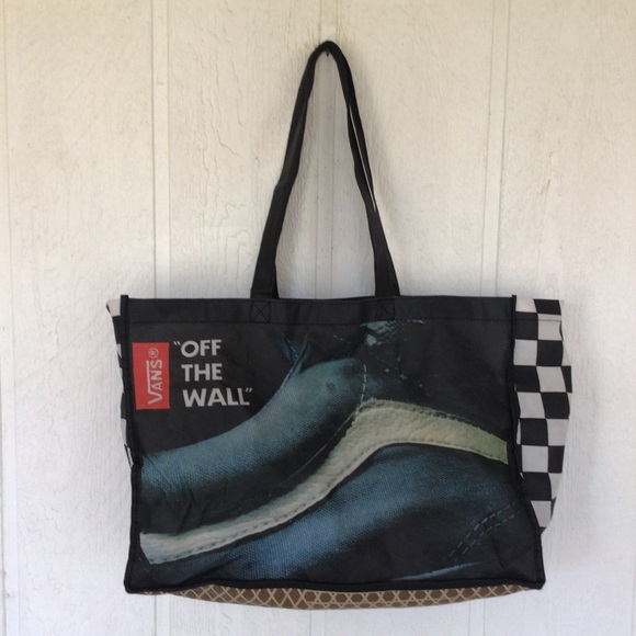 VANS OFF THE WALL REUSABLE TOTE BAG LARGE - Picture 5 of 9